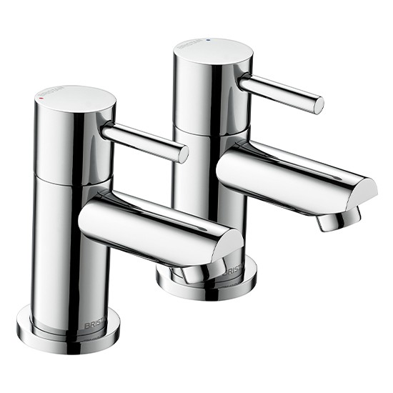 Bristan Blitz 3/4" Chrome Bath Taps 