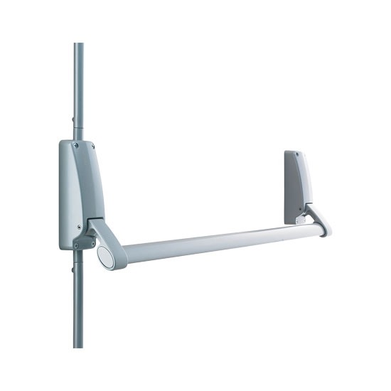 Briton Single Panic Bolt Bar Operated 376E Silver Finish