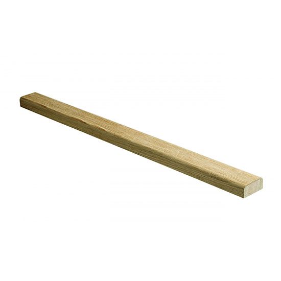 Burbidge Elements Glass Type Only Oak Baserail