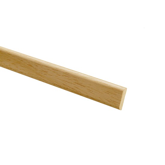 Burbidge Light Hardwood D-Shape 2400mm Cover Moulding