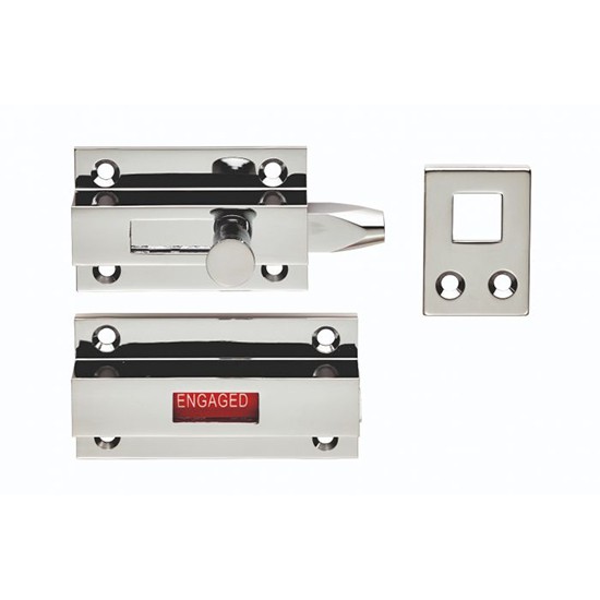 Carlisle BR35CP Bathroom Indicator Bolt - Polished Chrome