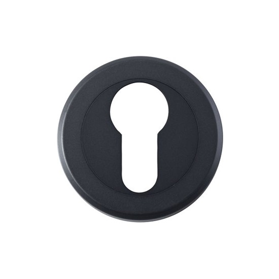 Carlisle Brass SZM001MB Serozzetta Matt Black Euro Profile Escutcheon