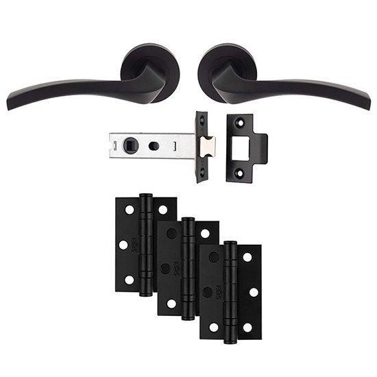 Carlisle UDP008MB/INTB Matt Black Sines Ultimate Door Pack