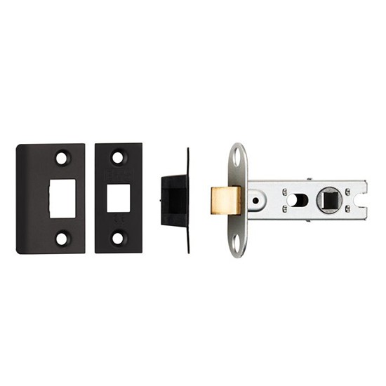 Carlisle BTL25MB Bolt Through Tubular Latch 64mm - Matt Black