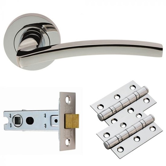 Carlisle GK009 Tavira Lever on Rose Latch Pack