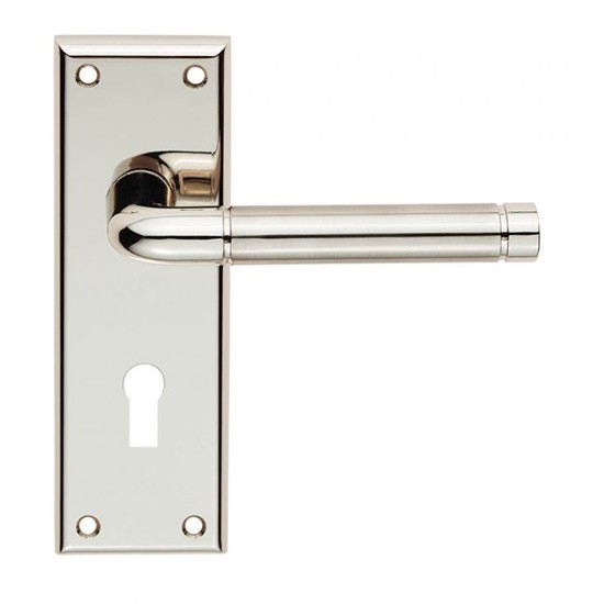 Carlisle SZR041 Quaranta Door Handle - Dual Nickel Finish