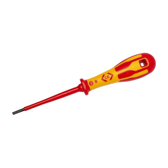 CK T49144 Dextro VDE Straight Slotted Screwdriver