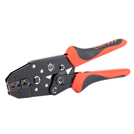 CK Tools T3682A Insulated Ratchet Crimping Plier