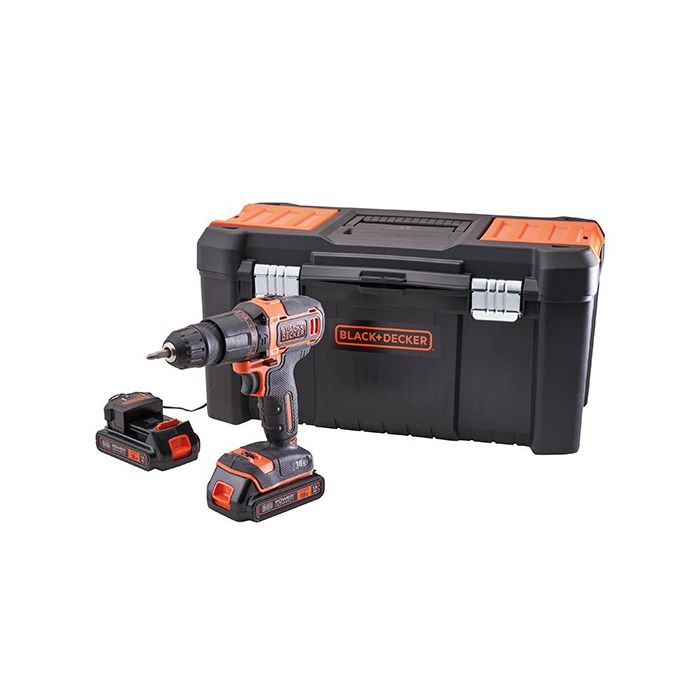 18V Lithium-ion 2 Gear Hammer Drill + 400mA charger + 1 battery +