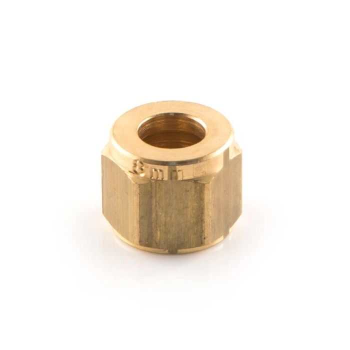 Gas Fitting Compression 6mm Nut Only