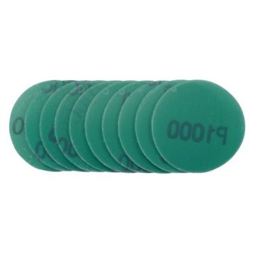 Draper SDWOD50 Wet & Dry Sanding Discs with Hook & Loop 50mm (Pack of 10)
