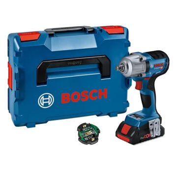 Bosch GDS 18V-450 HC BRUSHLESS 18V Impact Wrench (GCY 42 & L-BOXX)