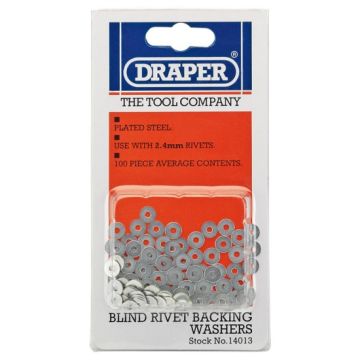 Draper RIV/W Rivet Backing Washers - 100 Piece