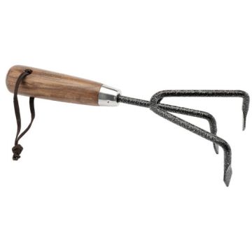 Draper 14316 Carbon Steel Heavy Duty Hand Cultivator with Ash Handle