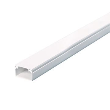 Falcon PVC Front & Back Cover Trunking -  2.5 Metres