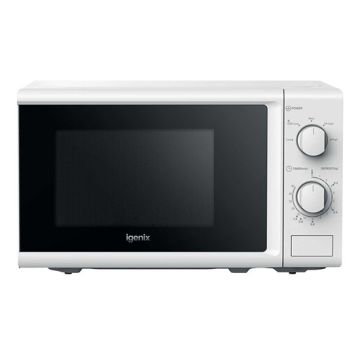 Ingenix IGM0820W 20 Litre 800W Manual White Microwave
