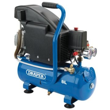 Draper 24975  8L 0.75kW Air Compressor