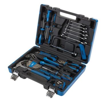 Draper 28106 Tool Kit, Blue - 58 Piece