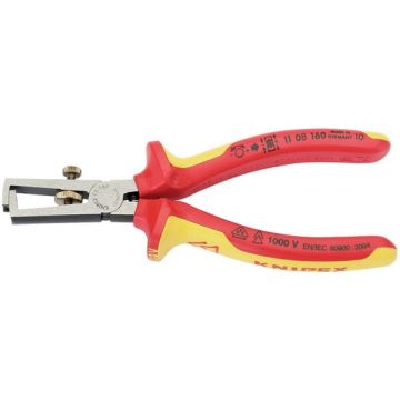 Knipex 11 08 160UKSBE VDE 31930 160mm Fully Insulated Wire Stripping Pliers
