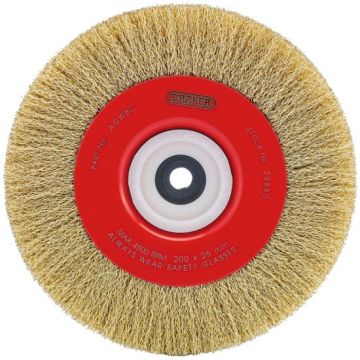 Draper 33880 Crimped Steel Wire Brushes - 200 x 25mm