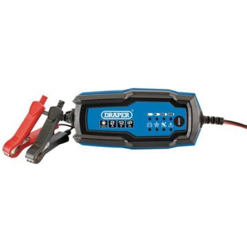 Draper 53488 12V 2A Smart Charger and Battery Maintainer