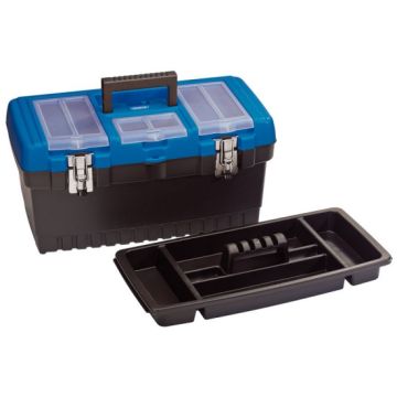 Draper 53880 Tool/Organiser Box with Tote Tray - 486mm