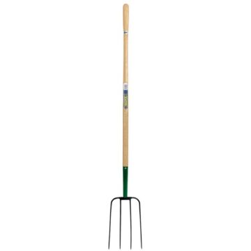 Draper 63579 4 Prong Manure Fork with Wood Shaft