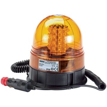 Draper 63881 12/24V LED Magnetic Base Beacon - 400 Lumens