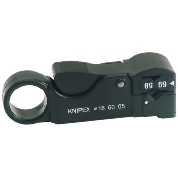 Knipex 16 60 05SB 64953 4 -10mm Adjustable Co-Axial Stripping Tool