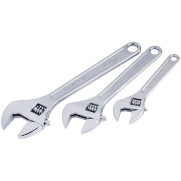 Draper 67642 Redline Adjustable Wrench Set (3 Piece)