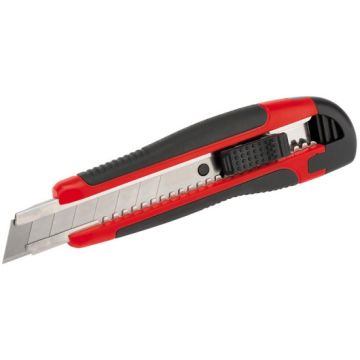 Draper 68667 Soft-Grip Retractable Trimming Knife 18mm