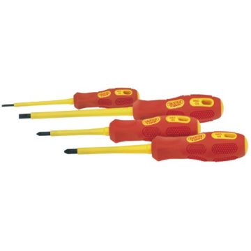 Draper 69233 VDE Approved Fully Insulated Screwdriver Set (4 Piece)