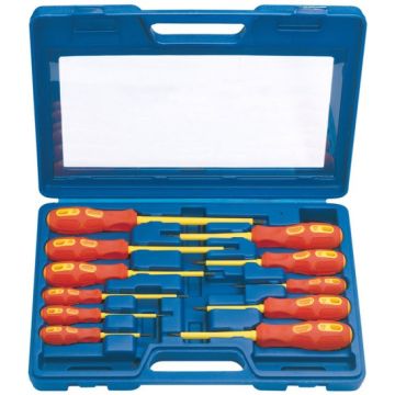 Draper 69234 VDE Approved Fully Insulated Screwdriver Set (11 Piece)