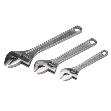 Draper 70409 Adjustable Wrench Set (3 Piece)