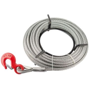 Draper 71353 20m Wire Rope with Hook for 71208