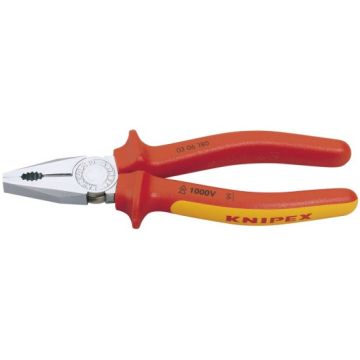 Knipex 03 06 SBE Fully Insulated Combination Pliers