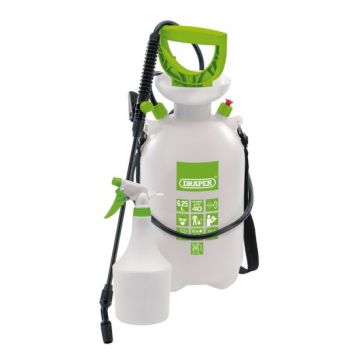 Draper 82464 6.25 litre Pressure Sprayer with 1 Litre Mini Sprayer