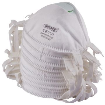 Draper FM-FFP3-FF FFP3 NR Moulded Dust Mask