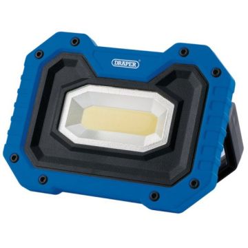 Draper FL/500 COB LED Worklight, 5W, 500 Lumens 4 x AA Batteries Supplied
