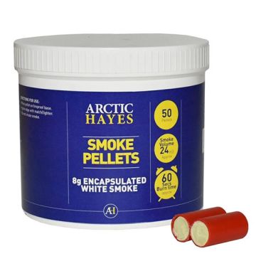 Arctic Hayes PH525 8g Encapsulated Smoke Pellets - Tub of 50 