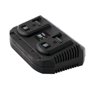 Draper 92239 D20 20V 2 x 3.5A Fast Twin Battery Charger