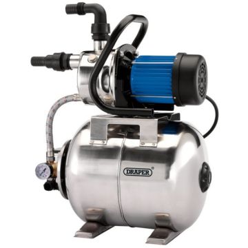 Draper 98915 50L/min 800W Stainless Steel Booster Pump