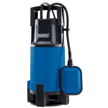 Draper 98920 110V Submersible Dirty Water Pump with Float Switch - 216L/min - 750W