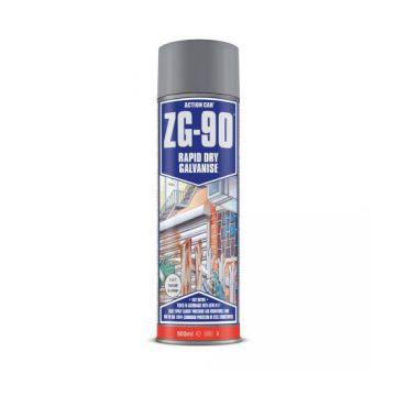 Action Can ZG-90 Cold Zinc Galvanising Paint Aerosol - 500ml
