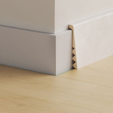 Quick-Step Cover Paintable Skirting Board - 2400 x 129 x 16mm - 1