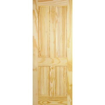 LPD Clear Pine 4 Panel Internal Door