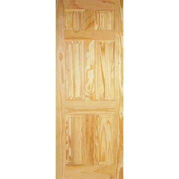 LPD Clear Pine 6 Panel Internal Door