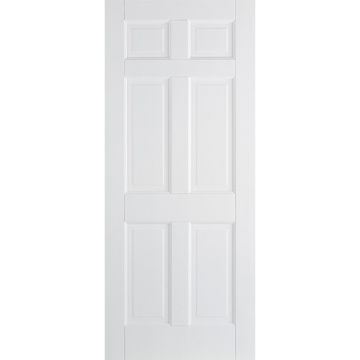LPD White Primed Solid Core Regency 6 Panel Internal Door