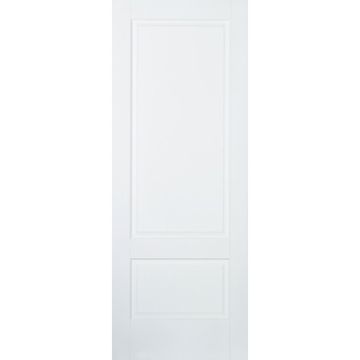 LPD White Primed Solid Core Brooklyn 2 Panel Internal Door