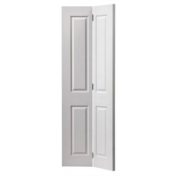 JB Kind Canterbury 4 Panel White Moulded Internal Bi-Fold Door